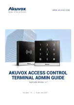 Akuvox A01 Admin Manual предпросмотр