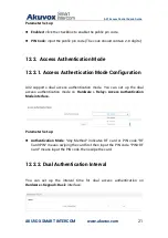 Предварительный просмотр 27 страницы Akuvox A01 Admin Manual