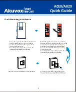 Предварительный просмотр 3 страницы Akuvox A01X Quick Manual