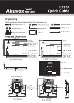 Akuvox C312X Quick Manual preview