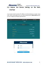 Preview for 17 page of Akuvox C313 Series Admin Manual