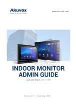 Предварительный просмотр 1 страницы Akuvox C315 Admin Manual