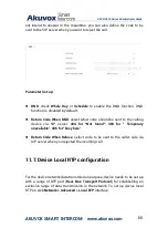 Preview for 61 page of Akuvox C315 Admin Manual