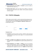 Предварительный просмотр 121 страницы Akuvox C315 Admin Manual