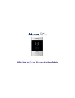 Предварительный просмотр 1 страницы Akuvox R20 Series Admin Manual