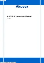 Akuvox SP-R52 User Manual preview