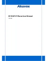 Предварительный просмотр 1 страницы Akuvox SP-R52P User Manual