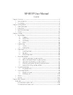 Preview for 1 page of Akuvox SP-R53P User Manual