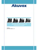 Akuvox SP-R5xP Administrator'S Manual preview