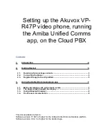 Akuvox VP-R47P Setting Up preview