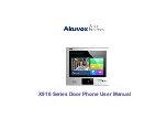 Akuvox X916 series User Manual preview