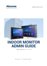 Akuvox X933 Series Admin Manual preview