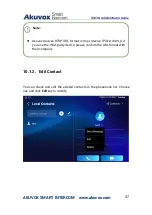 Preview for 47 page of Akuvox X933H Manual