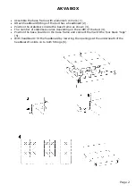 Предварительный просмотр 5 страницы Akva AKVA 2 BOX Manual