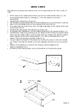 Предварительный просмотр 6 страницы Akva AKVA 2 BOX Manual