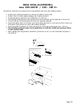 Предварительный просмотр 41 страницы Akva AKVA 2 BOX Manual