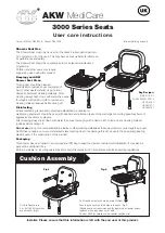 AKW MediCare 3000 Series Installation And User Care Instructions preview