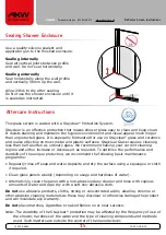 Preview for 15 page of Akw Level Best Installation And User Care Instructions