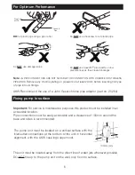 Preview for 6 page of Akw M11 DigiPump Installation And User Care Instructions