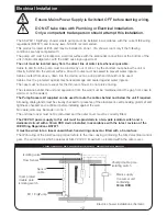 Preview for 12 page of Akw M11 DigiPump Installation And User Care Instructions