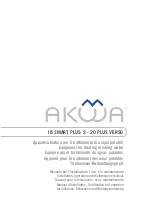 AKWA 18 SMART PLUS S Installation, Operation And Maintenance Manual preview