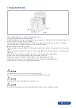 Предварительный просмотр 23 страницы AKWA 18 SMART PLUS S Installation, Operation And Maintenance Manual