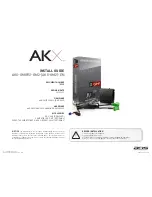 Preview for 1 page of AKX AKX-GM-GM2-EN Install Manual