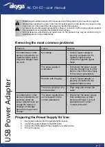 Preview for 3 page of Akyga AK-CH-02 User Manual