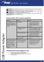 Preview for 3 page of Akyga AK-CH-08 User Manual