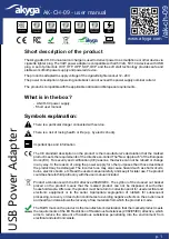 Предварительный просмотр 1 страницы Akyga AK-CH-09 User Manual