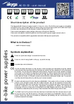 Akyga AK-EV-03 User Manual preview