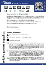 Preview for 1 page of Akyga AK-EV-08 User Manual