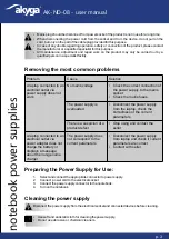 Preview for 3 page of Akyga AK-ND-08 User Manual