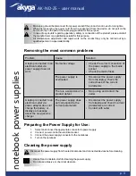 Предварительный просмотр 3 страницы Akyga AK-ND-25 User Manual