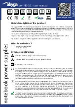 Akyga AK-ND-39 User Manual предпросмотр