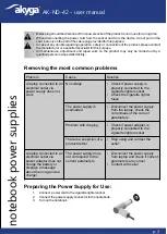 Preview for 3 page of Akyga AK-ND-42 User Manual