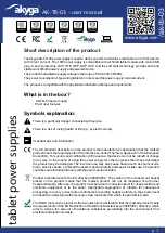 Akyga AK-TB-03 User Manual предпросмотр