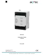 Akytec MU110-8I User Manual preview