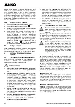 Предварительный просмотр 58 страницы AL-Car BC 4535 User Manual