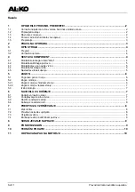 Предварительный просмотр 72 страницы AL-Car BC 4535 User Manual