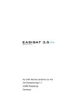 Preview for 24 page of AL-Car EASISAT 3.5 Air User Manual