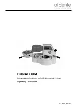 al dente DUNAFORM Operating Instructions Manual preview