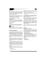 Preview for 76 page of AL-KO 110 937 Operating Instructions Manual