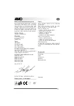 Preview for 99 page of AL-KO 110 937 Operating Instructions Manual