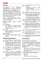 Предварительный просмотр 24 страницы AL-KO 112 478 Translation Of Original User Instructions