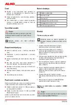 Предварительный просмотр 18 страницы AL-KO 112 588 User Manual