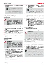 Предварительный просмотр 107 страницы AL-KO 112 820 Manual