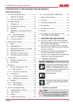 Preview for 111 page of AL-KO 112644 Operating Instructions Manual