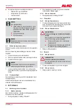 Preview for 133 page of AL-KO 112644 Operating Instructions Manual