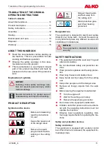 Preview for 11 page of AL-KO 112799 Operating Instructions Manual